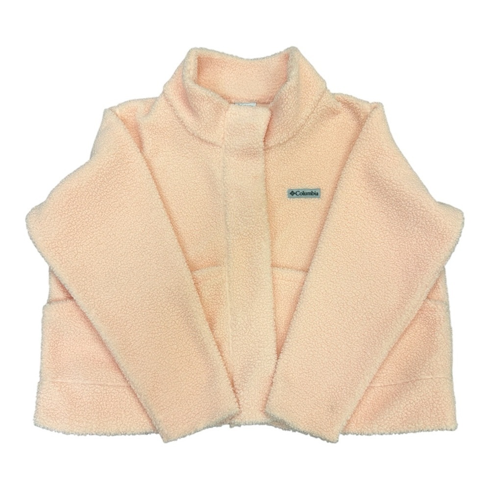 Columbia Boucle Sherpa Fleece Sweater Jacket Size 2X